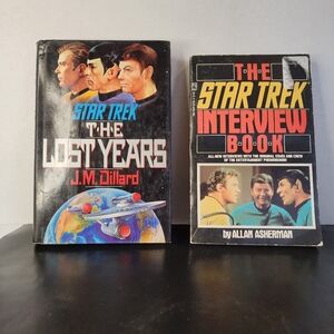 Star Trek Books – The Lost Years (1989) & The Star Trek Interview Book (1988)